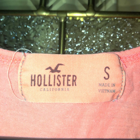 Hollister Small Pink Racerback Tanktop - Picture 3 of 5